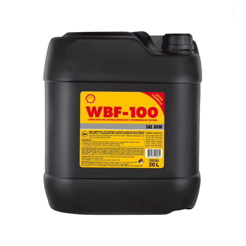 Óleo motor WBF 100 novo FR 20L